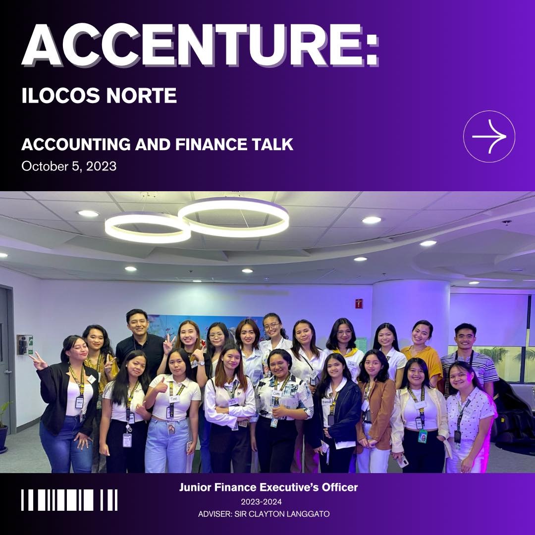 ACCENTURE:  Accounting and Finance Talk