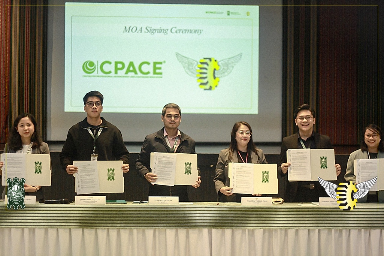 UC CBA and CPACE Philippines Sign MOA to Advance Lifelong Learning and Career Development