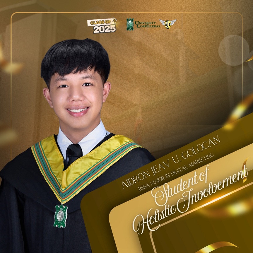 Celebrating Holistic Excellence: Aidron Jeav U. Golocan, A Student of Impact